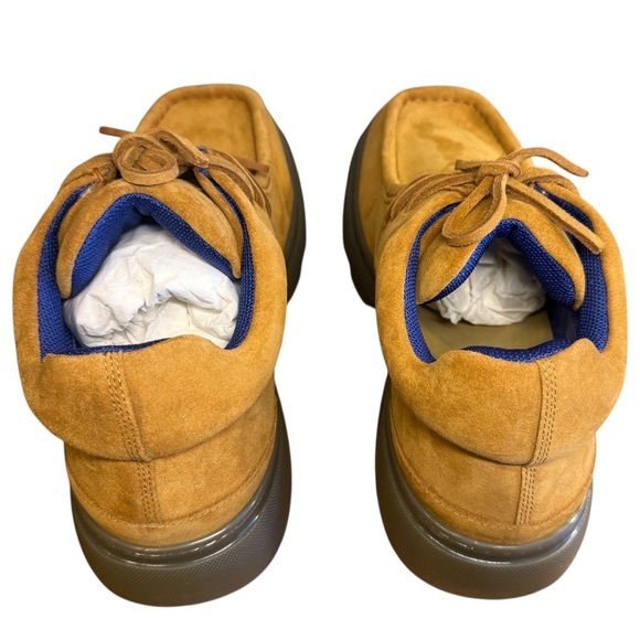 Burberry Suede Creeper Mid Lace-Up Round Toed Shoes. Size 13M. Retails 1,150 main image 12